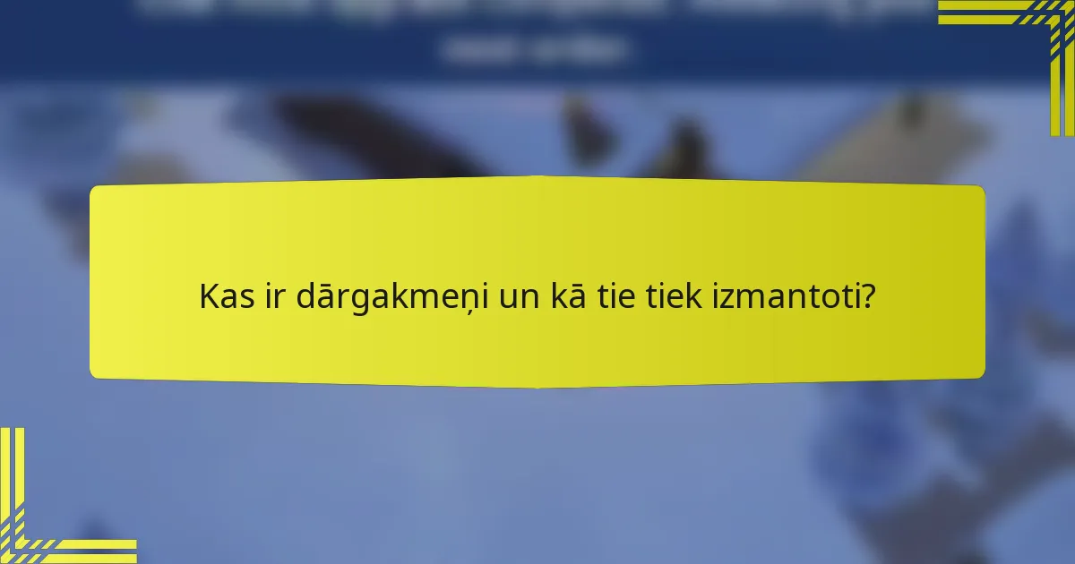 Kas ir dārgakmeņi un kā tie tiek izmantoti?